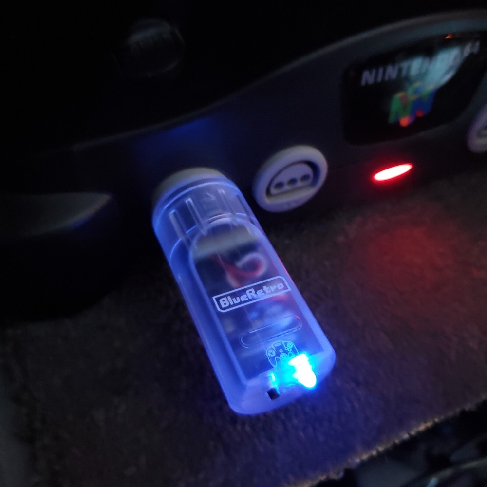 Nintendo 64 Bluetooth Controller Receiver BlueRetro. PS4/5, XBOX, Switch, Saturn