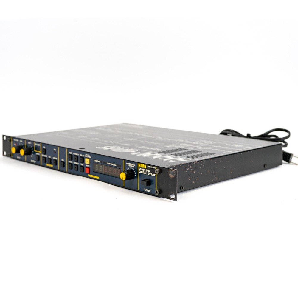 Korg SDD-2000 SDD2000 Sampling Digital Delay Effect Processor Rackmount
