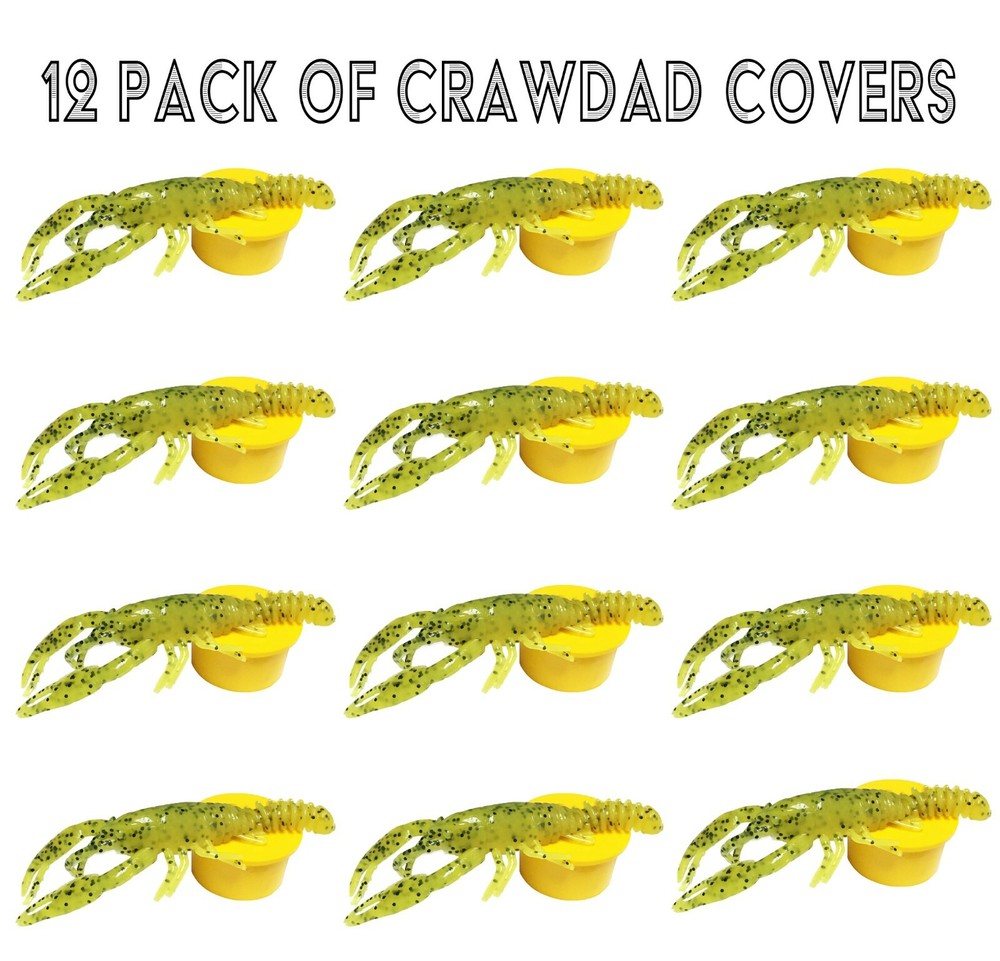 AuSable Scented Glow Crawdad DP Cover Dozen