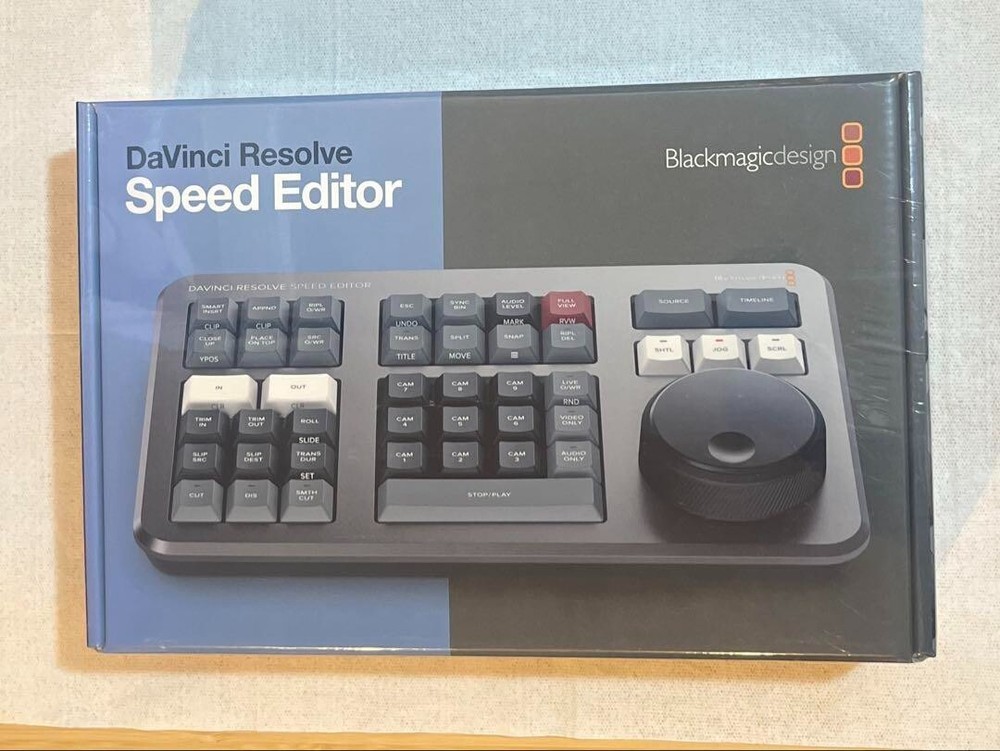New-Open box Blackmagic Design DaVinci Resolve Speed Editor Blackmagic Design