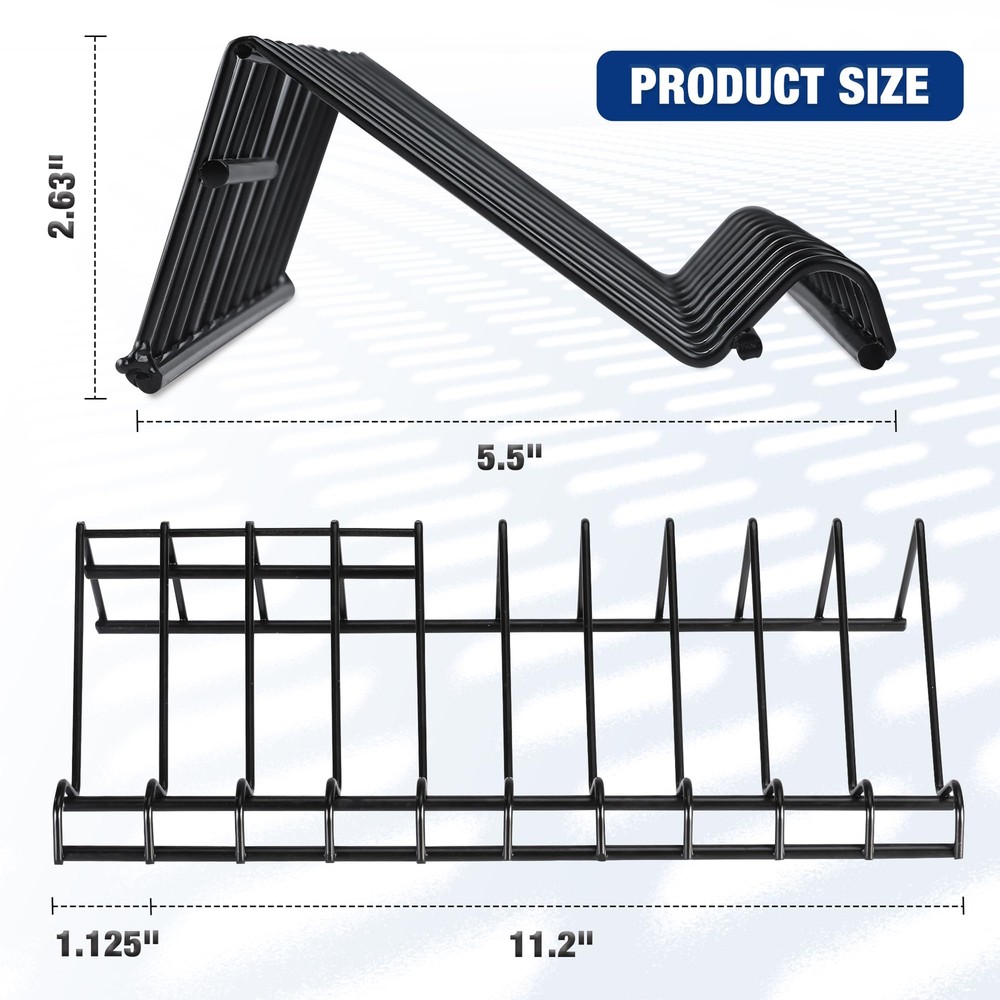 WORKPRO 2Pack Plier Organizer Rack Tool Box Storage Organization Holder 20 Slots