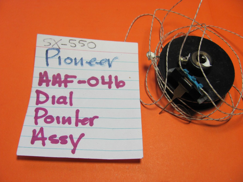 📈PIONEER AAF-046 DIAL POINTER ASSEMBLY PULLEY STRING AND POINTER SX-550