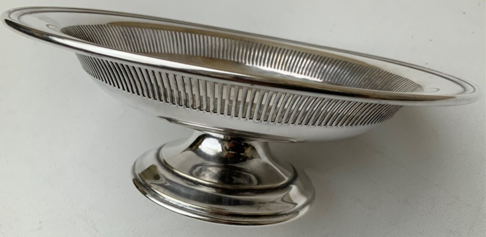 Mappin & Webb Art Deco Sliver Plate Fruit Basket