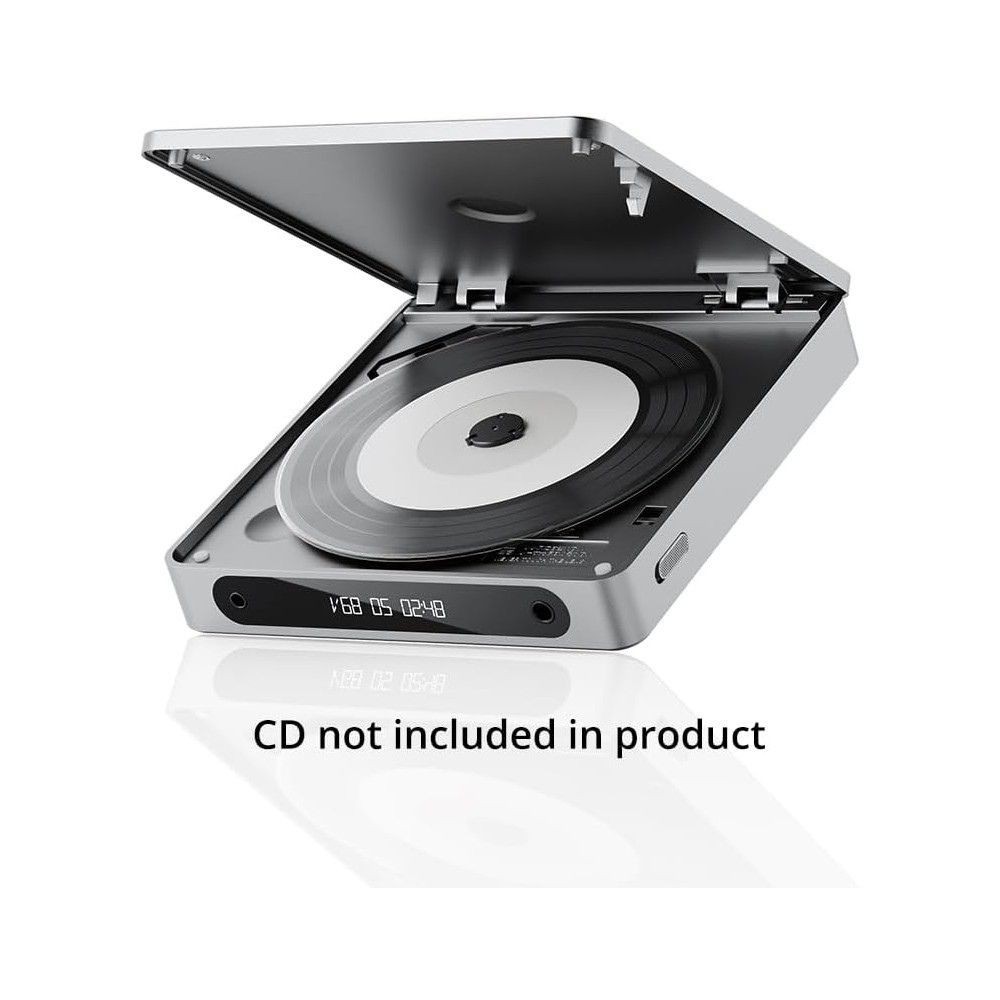 FiiO DM13 Multifunctional Portable Stereo CD Player (Silver Bluetooth)