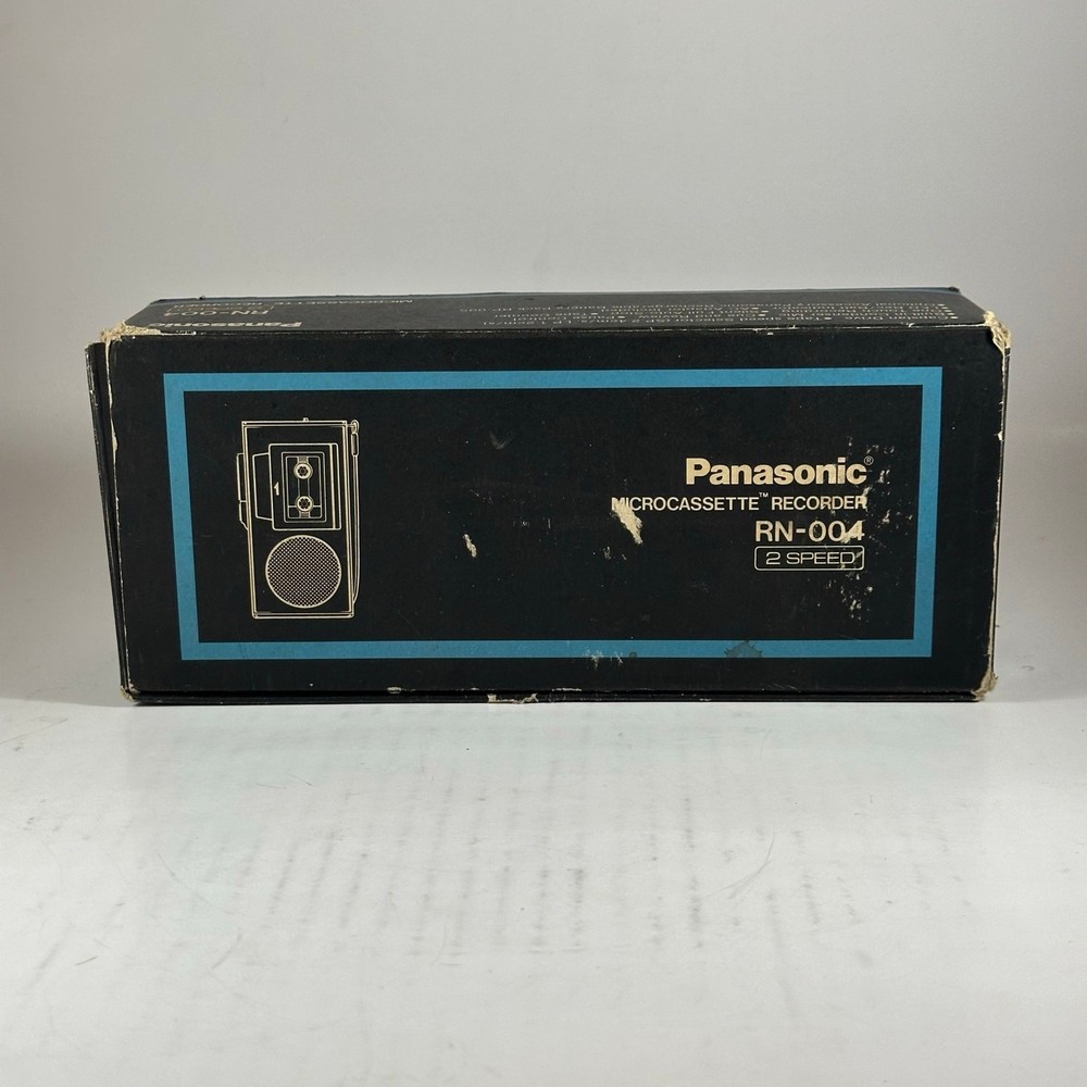 Panasonic Micro Cassette Recorder RN-004 Vintage
