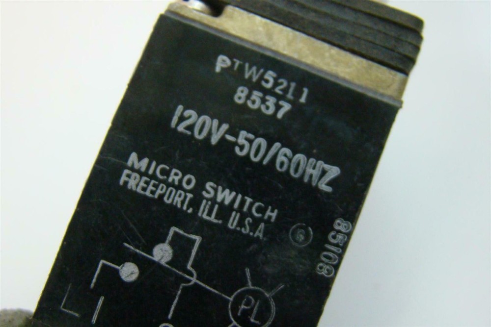 Micro Switch 120V 50/60Hz PTW5211 8537