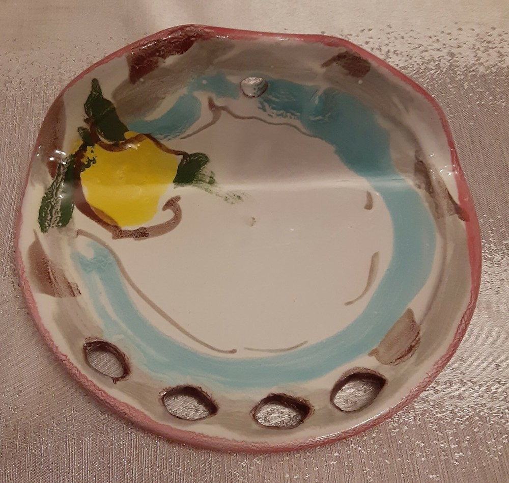 Jane Pugh Pottery Wall Mount Toothbrush Holder