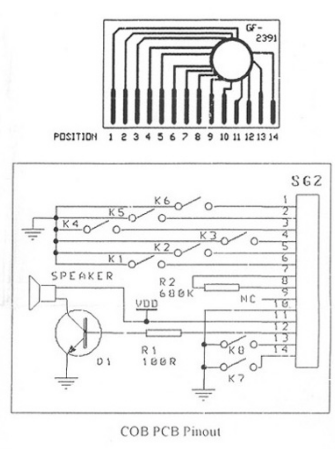 Child's Phone COB PCB