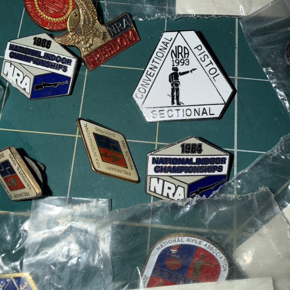 NRA Hat Pins Lot (47) New
