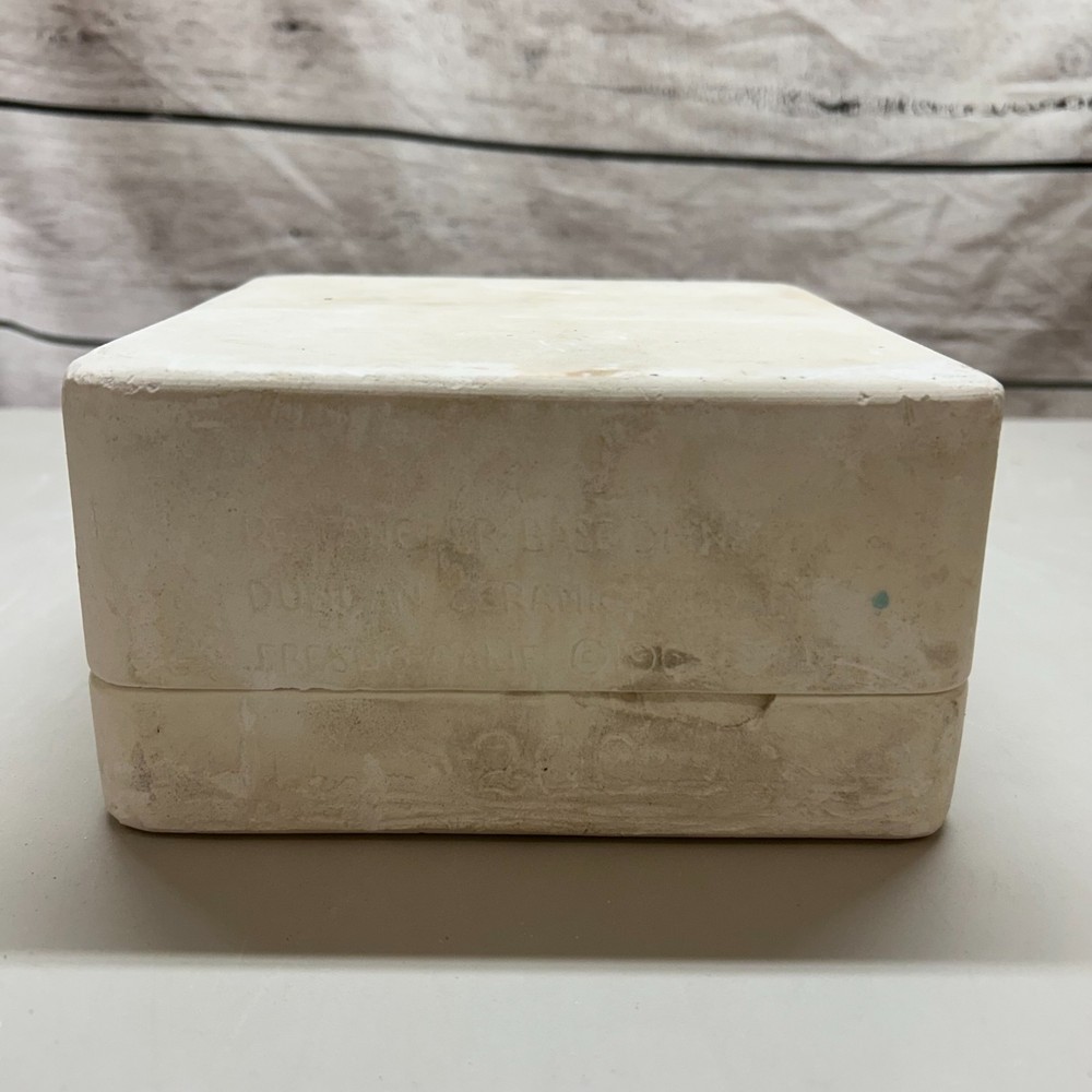 Ceramic Slip Casting Mold Rectangular Base Duncan #200