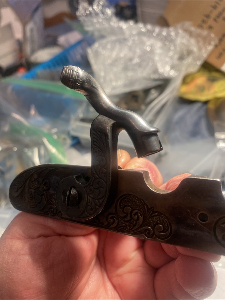 CVA, Hawken Muzzleloader Lock, Bolt, Washer. (Hammer Spurr to clear a Scope)