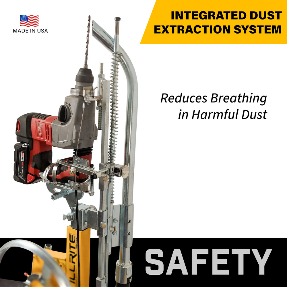 DRILLRITE™ 210 MINI OVERHEAD CONCRETE DRILL PRESS 7'