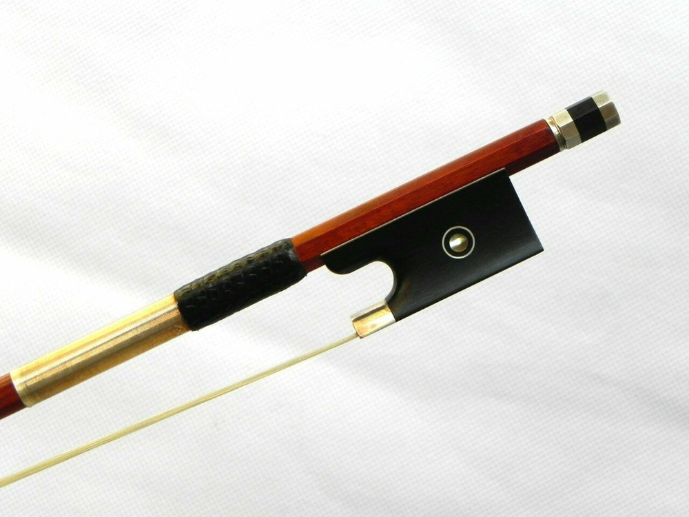 Master Violin Bow 4/4 Size Pernambuco Wood!Master Craftsmanship!Sterling Silver