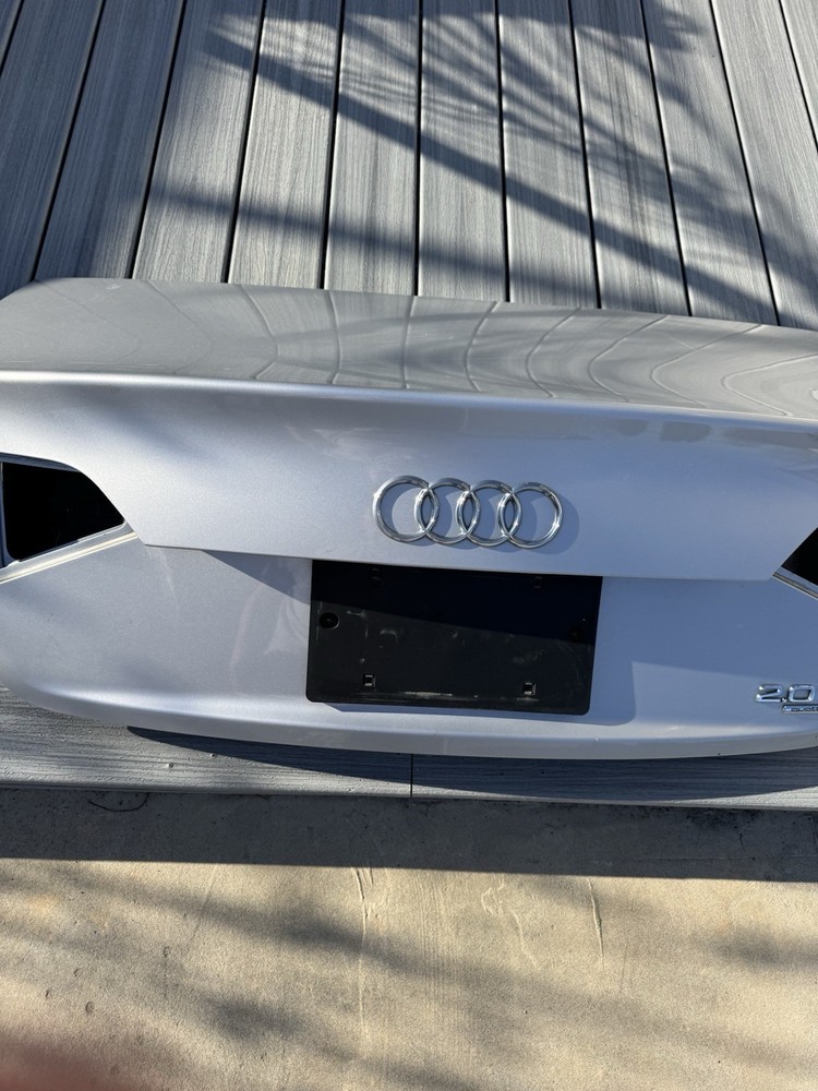 2009 - 2012 AUDI A4 Rear Trunk Decklid Hatch Tailgate Silver Color