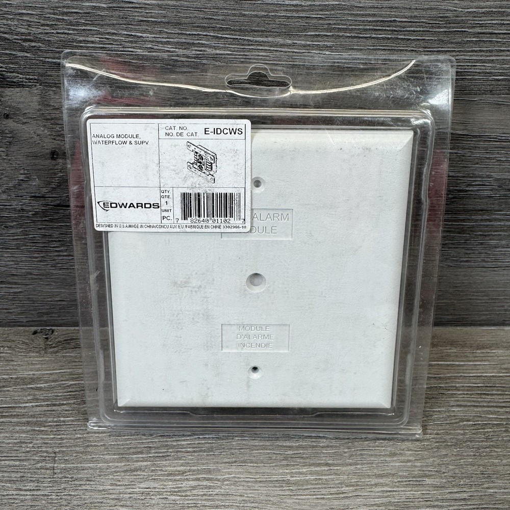 Edwards E-IDCWS Dual Input Waterflow Supervisory Module