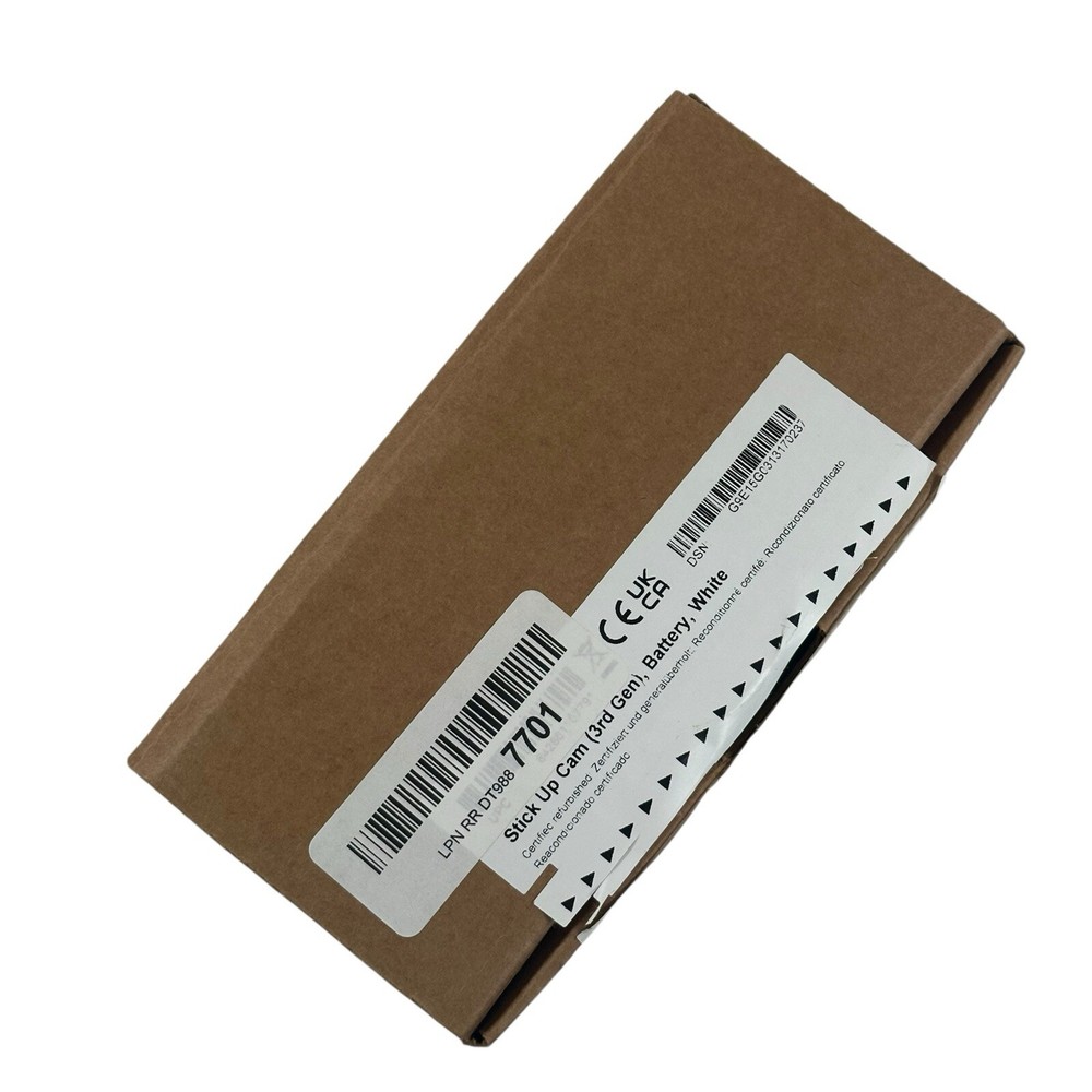 Ring Stick Up Cam 3rd Gen Battery White (USED)