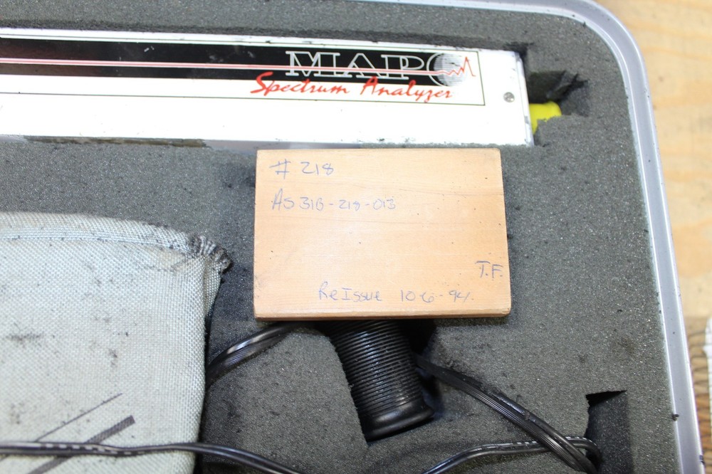 MAP SPECTRUM ANALYZER AS31B-218-013 HANDHELD