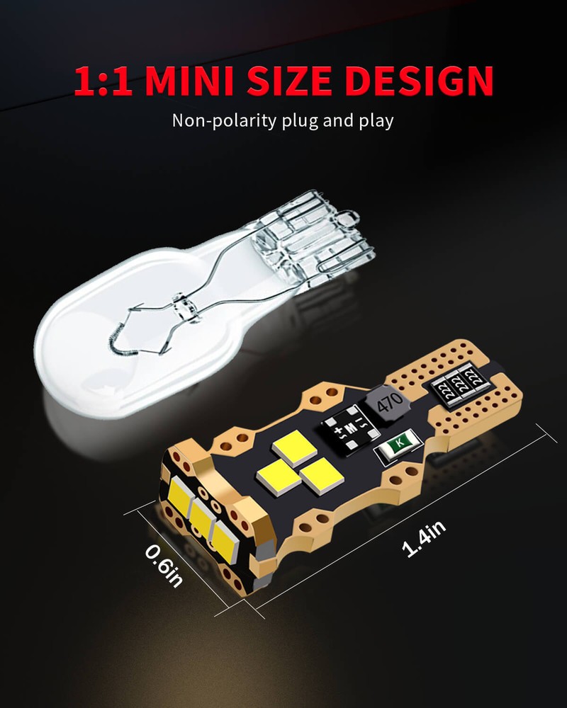 LASFIT LED Reverse Backup Light Bulb 912 921 for Chevy Silverado 1500 2014-2025