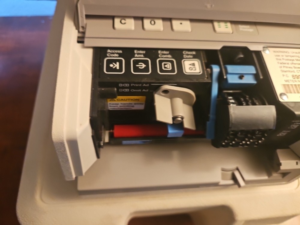 PITNEY BOWES MAIL POSTAGE By PHONE Moeldel 6900