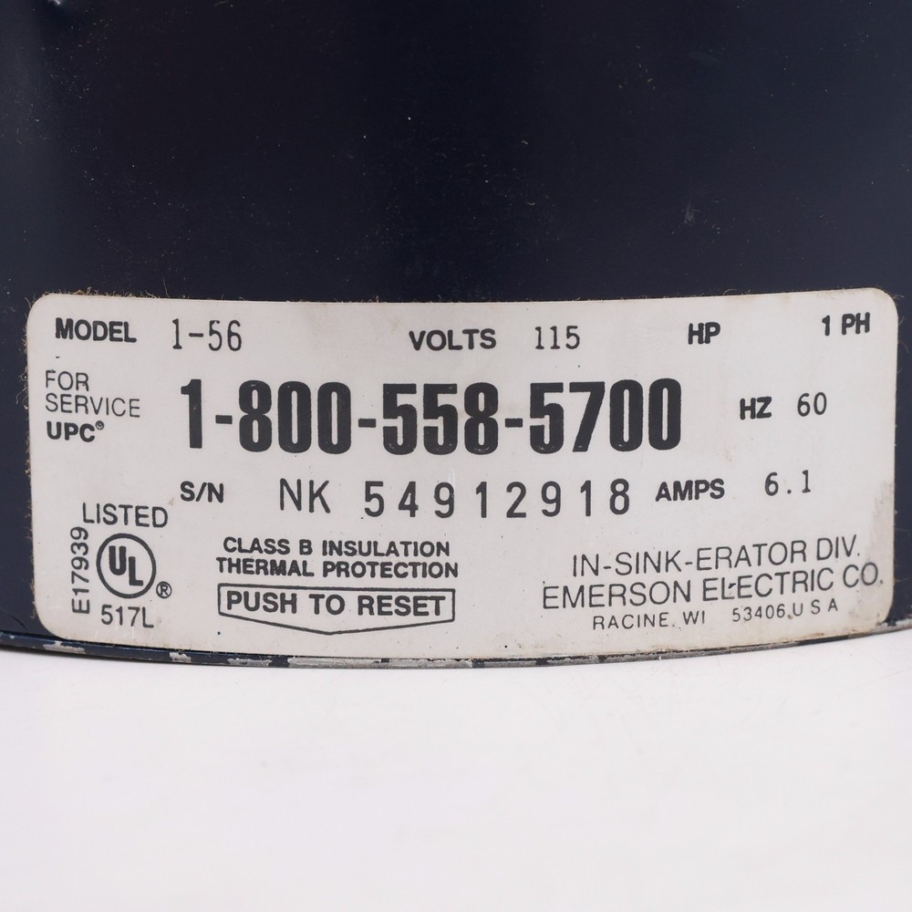 InSinkErator Badger 1 1/3 HP Continuous Feed Garbage Disposal ISE