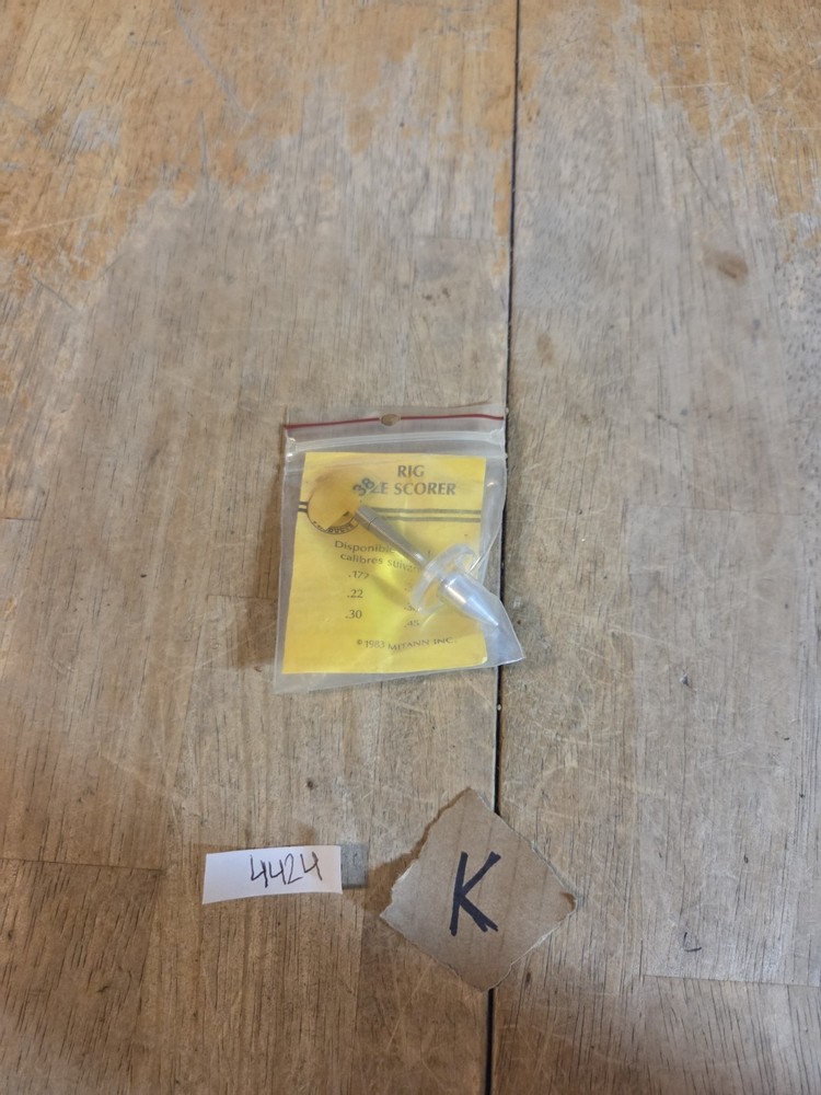 VINTAGE RIG EZE-SCORER 38 CALIBER TARGET PLUG  OFFICIAL NRA