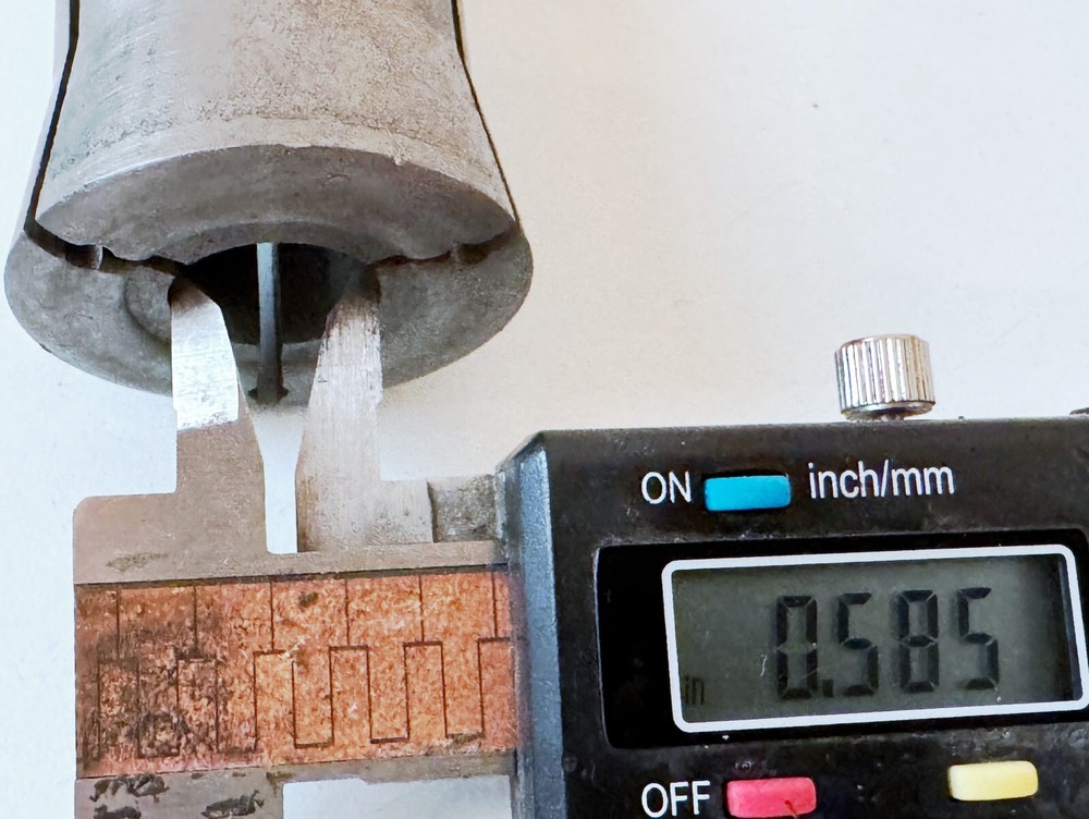 HARDINGE E1 5C Emergency Collet Internal & External Threads .585" Counter Bore