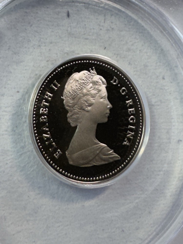 1982 Canada 5 Cents Proof Graded PR 69 DCAM by ANACS