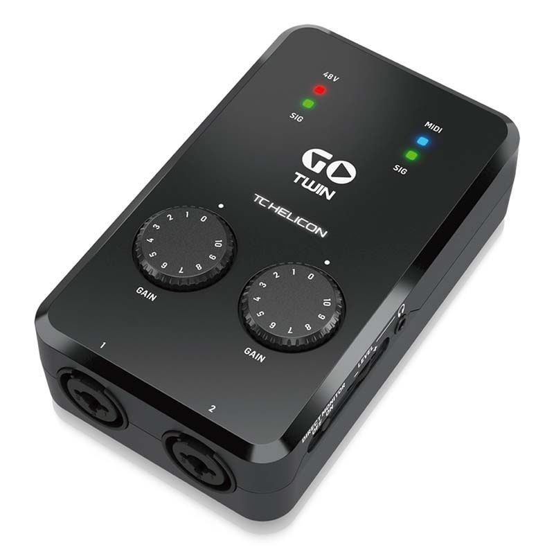 TC HELICON GO TWIN mobile audio interface 30739