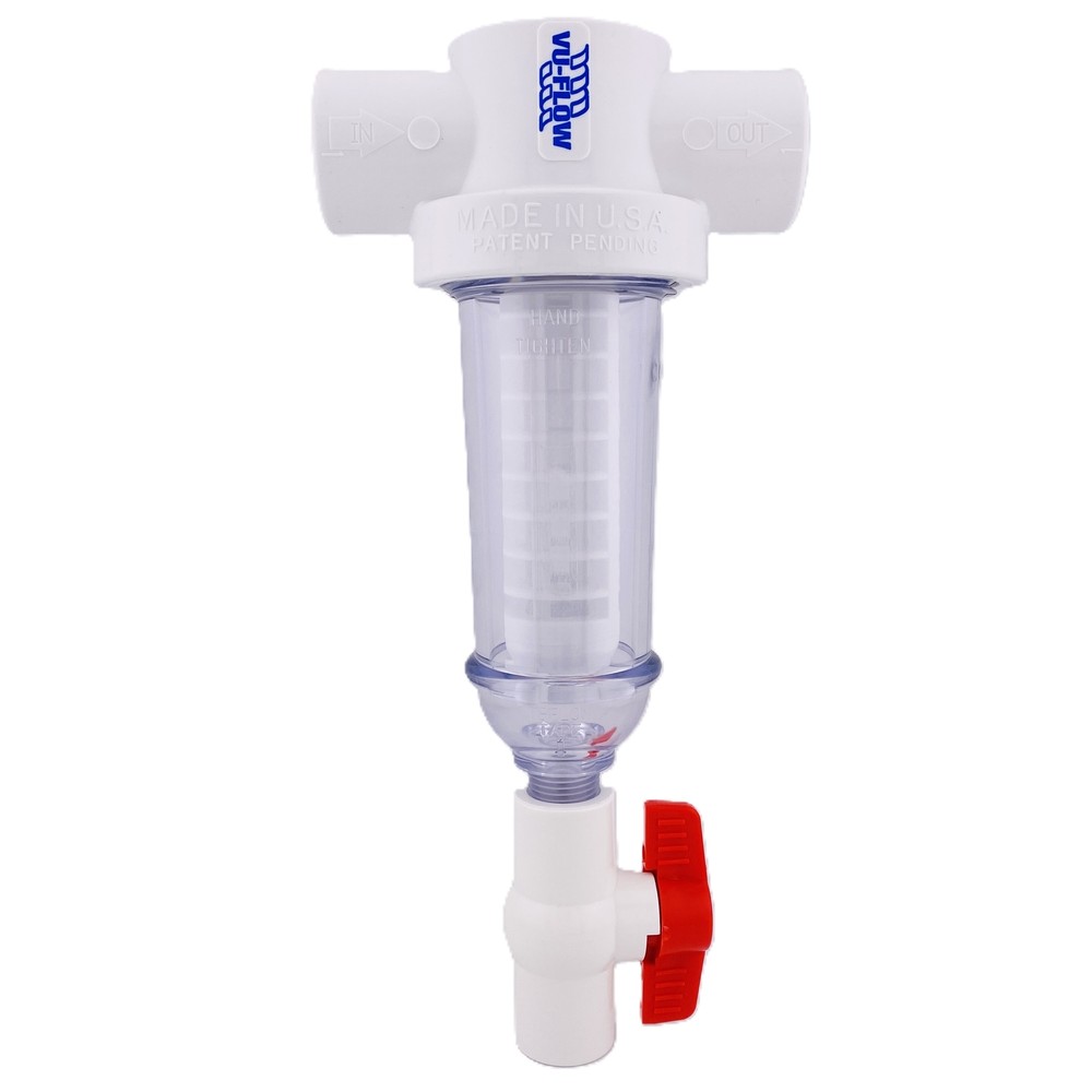 Vu-Flow VuFlow Rusco 1″ Poly Screen Filter System 140 Mesh