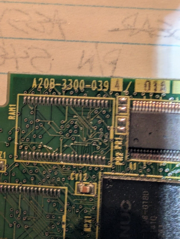 FANUC A20B-3300-039A PCB CARD
