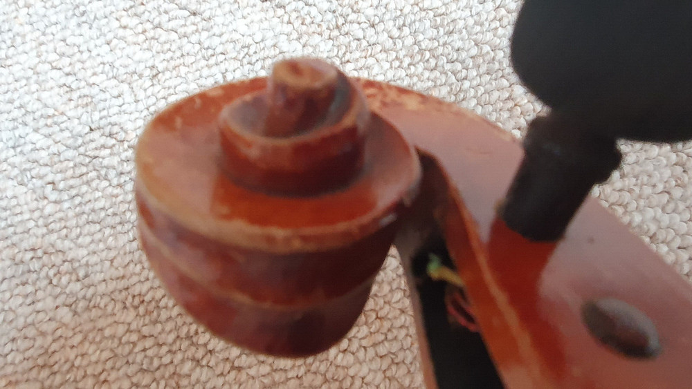 nicely flamed old 3/4 Violin violon