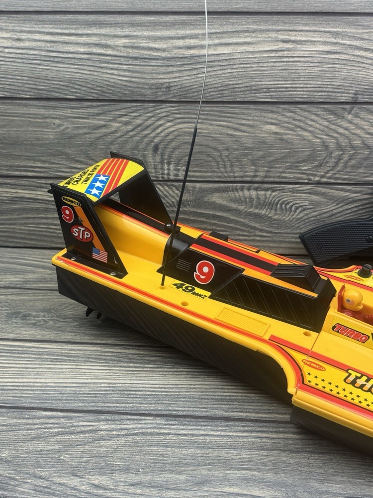 Vintage Remco Thunderhawk Remote Control Boat RC Remote CLEAN UNTESTED AS IS