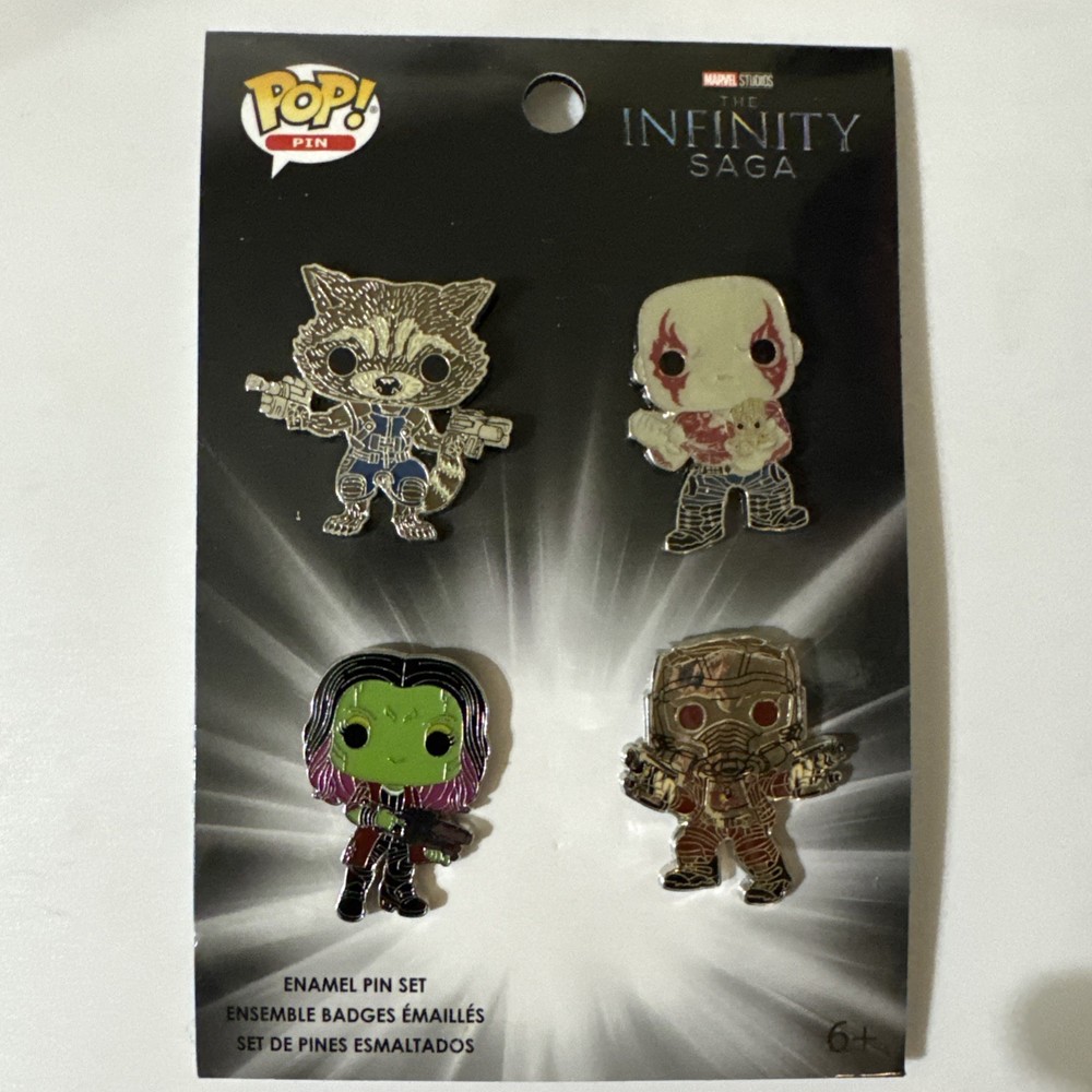 Funko POP! Enamel Pin Set - The Infinity Saga