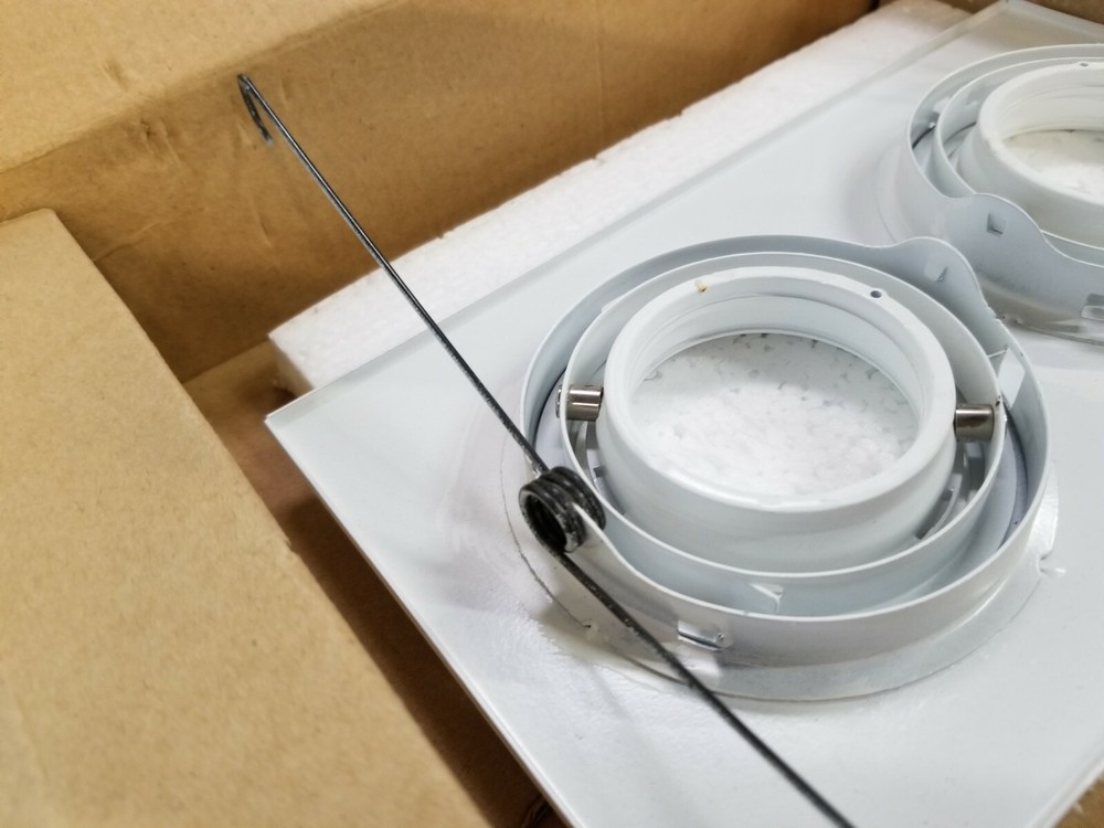 WAC Lighting MT-216TL-WT 10" Adjustable Square Multi Light - White