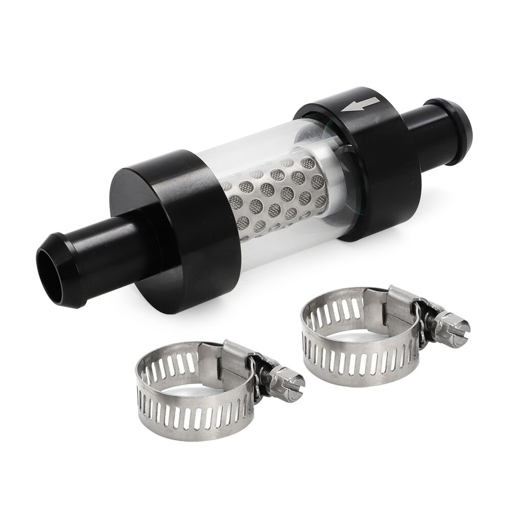 5/8" Inline Heater Core Coolant Filter & Inspection System Kit Protector ATV UTV