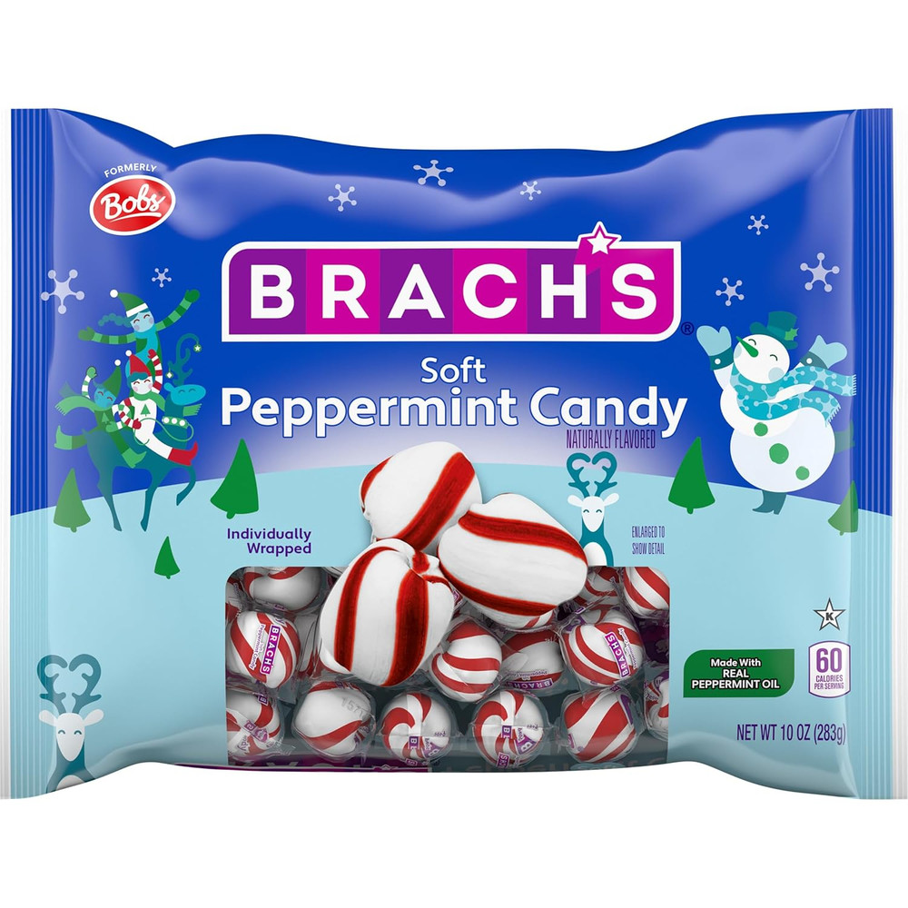 Holiday Soft Peppermint Candy, 10Oz