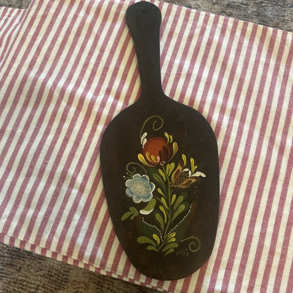 Vintage Hand painted  Decor