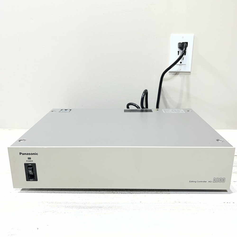 Panasonic AG-A800 Commercial Editing Controller System Powers On Untested *Read*