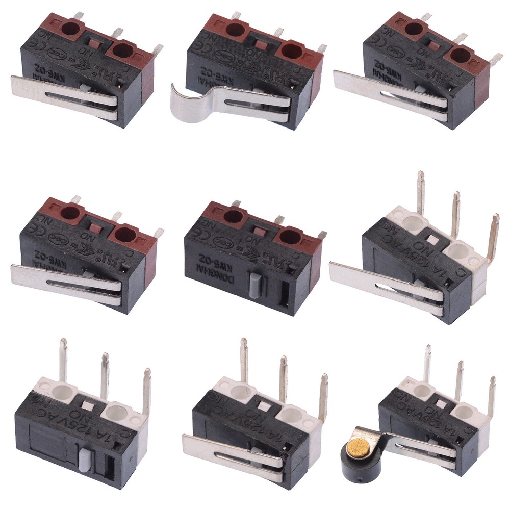 Subminiature Micro Switch Sub Mini Lever Roller Push Button