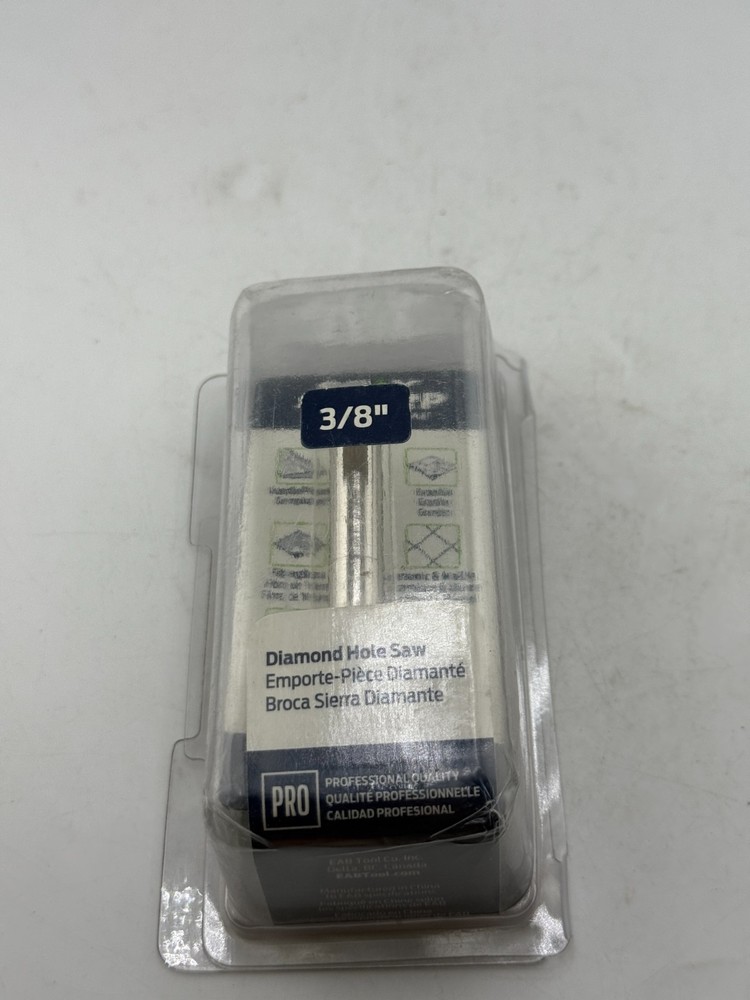 NEW EAB 3/8" Diamond Hole Saw Blade