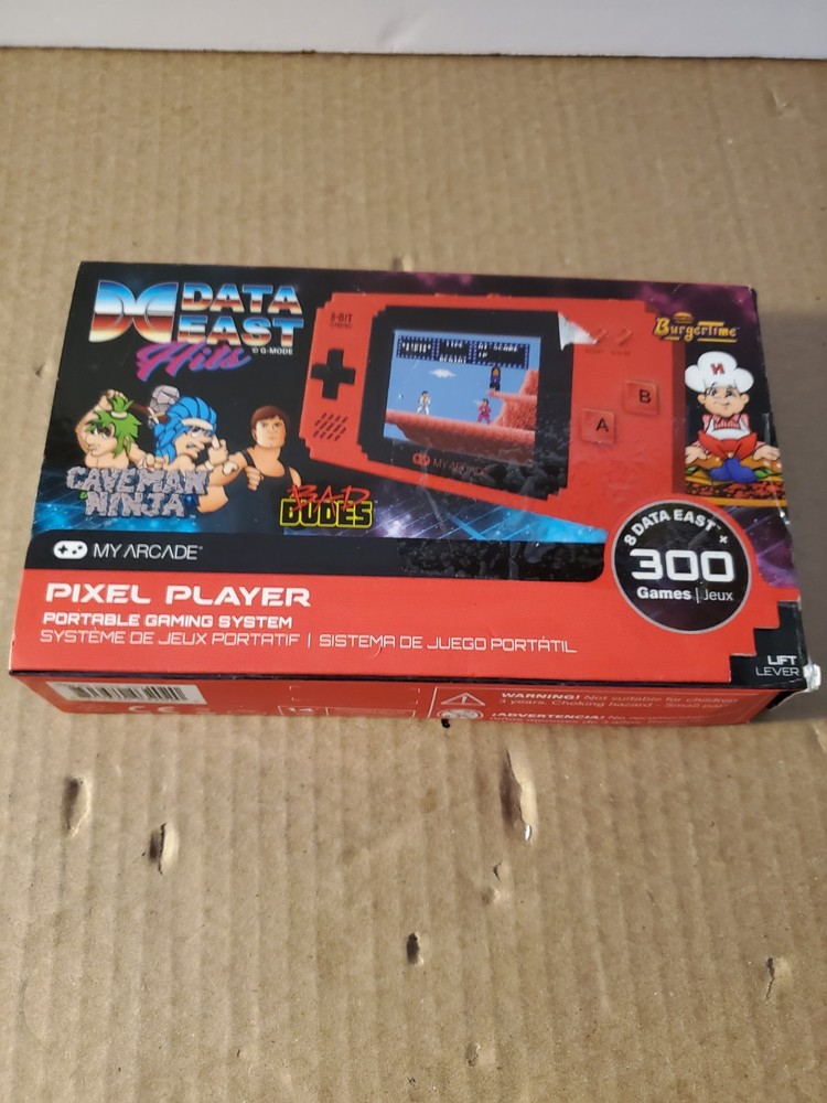 My Arcade Pixel Player Handheld  Console 300 Games Data East Hits