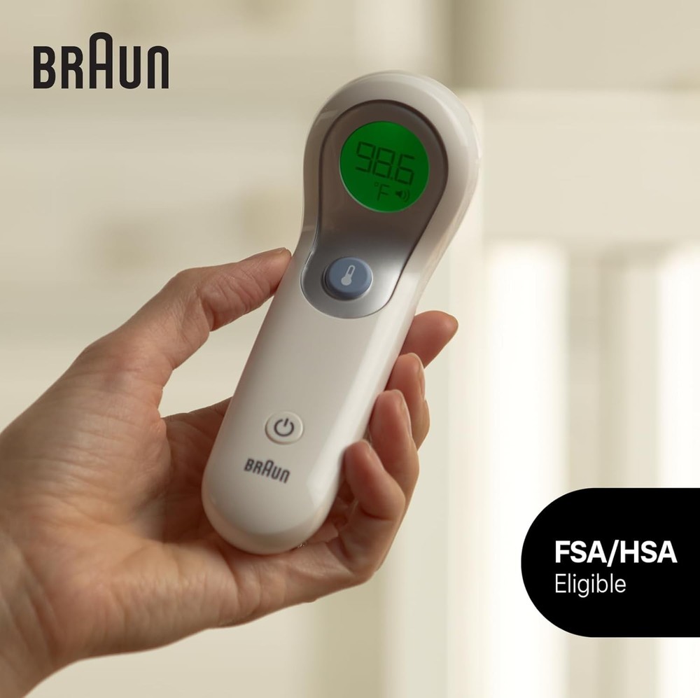 Braun NTF3000US No Touch Plus Forehead Digital Thermometer