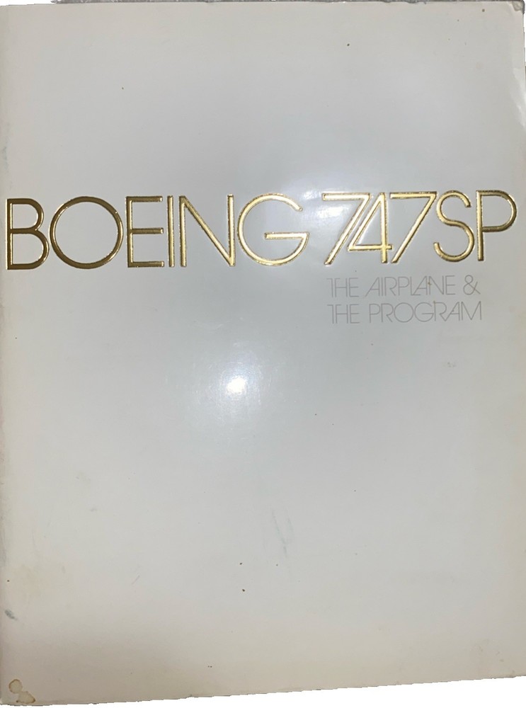 Boeing 747 SP Brochure