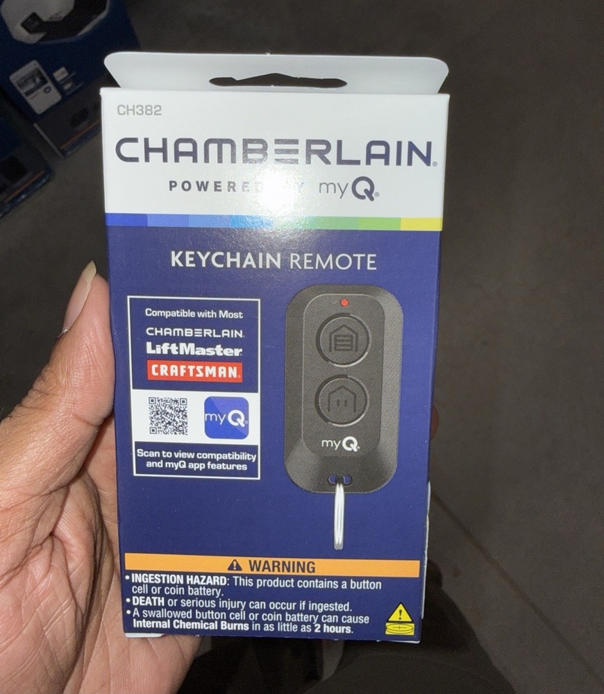LiftMaster L932M 2-Button Keychain Remote - Security+ 3.0 & myQ Compatible