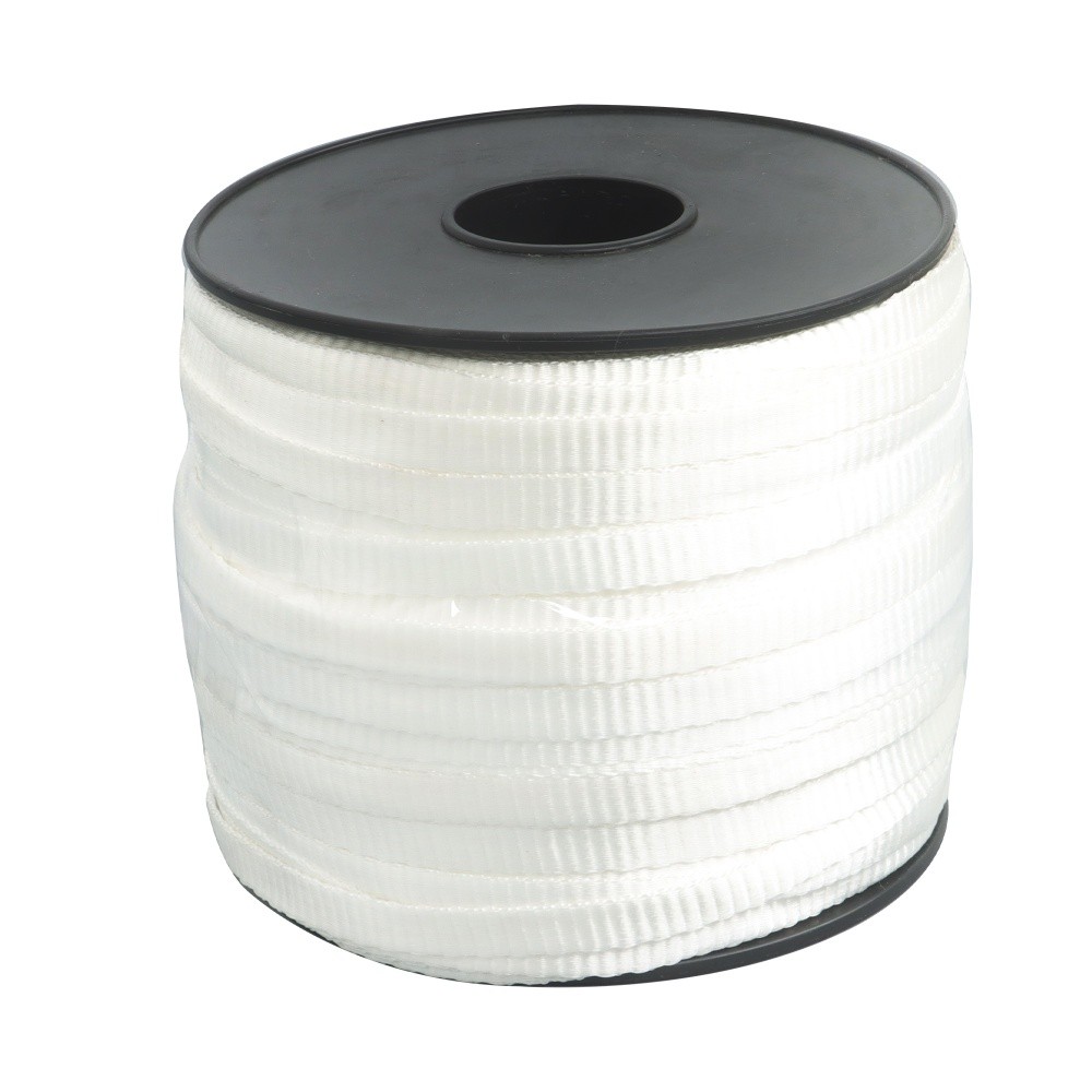 1/2" x 528' Cable Pulling Tape Polyester Pull Tape For Packaging Gardening White