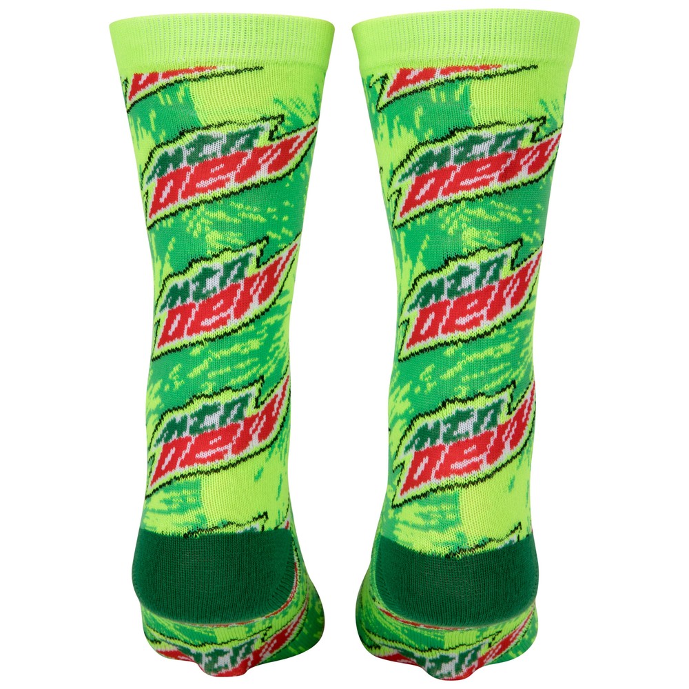 Mountain Dew Core Logo Crew Socks Green