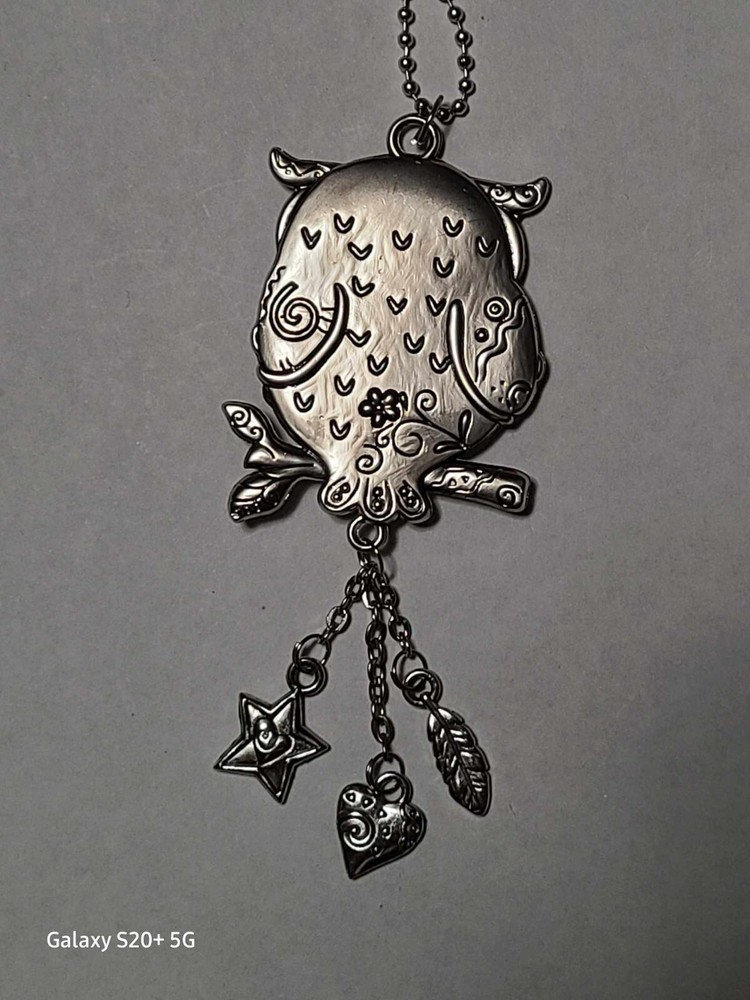 Glimmer Car Charm -Owl