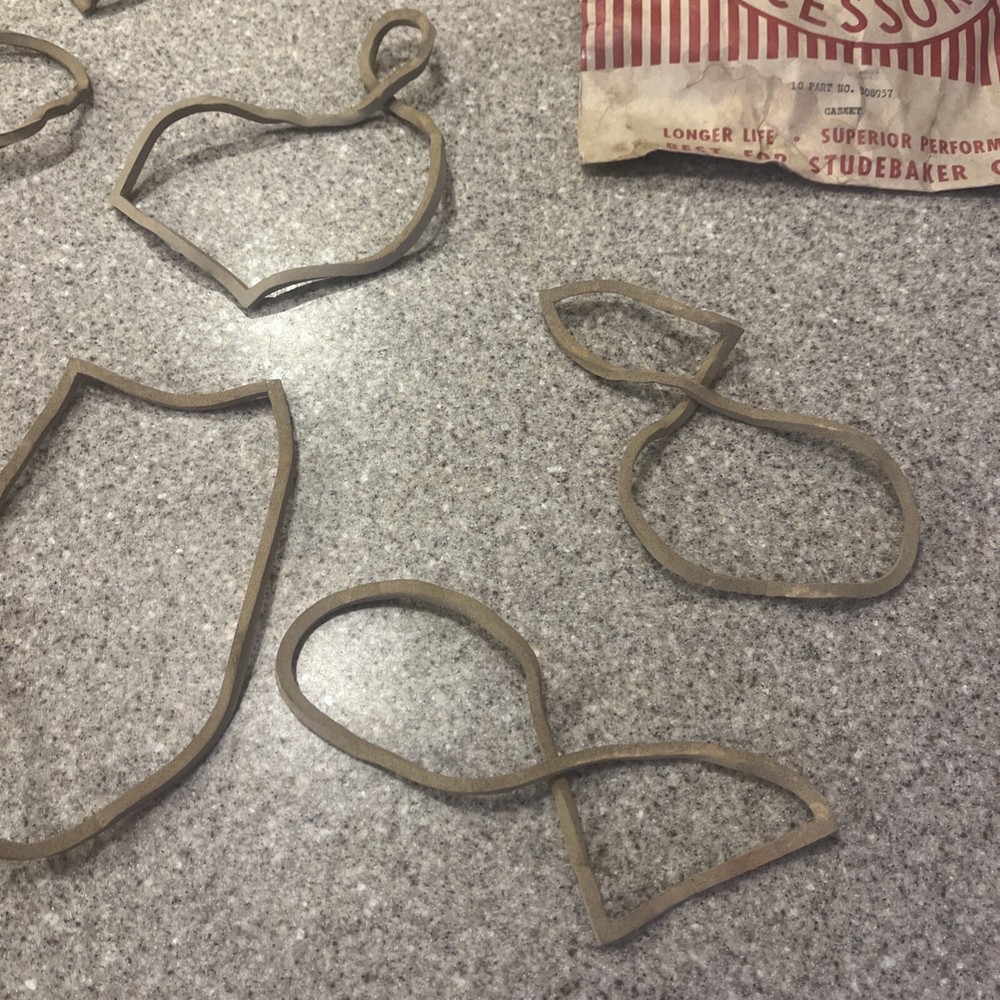 Studebaker NOS Tail Light Lens Gaskets (Part #308957):