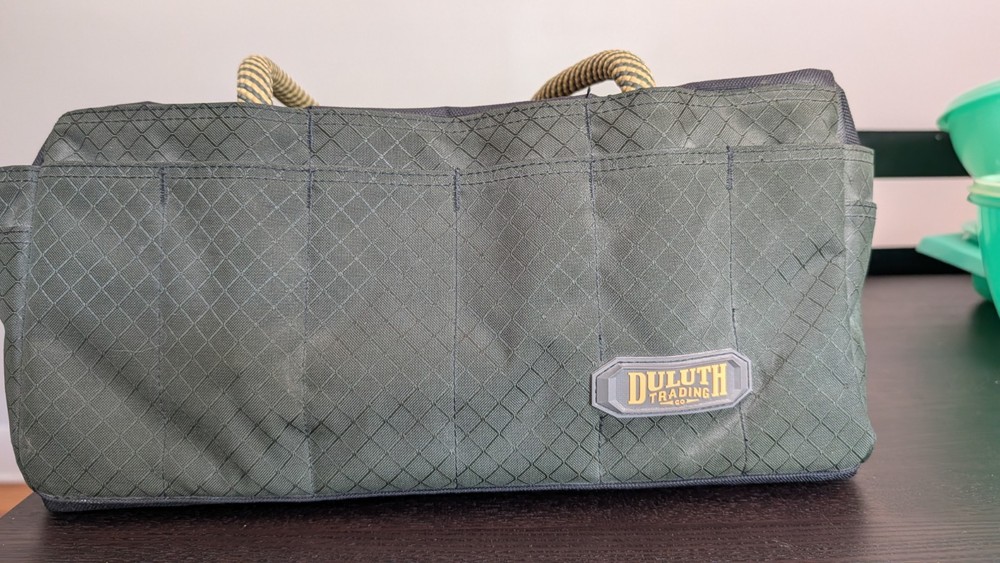 Duluth Trading Co. Makers Riggers Tool Bag Camping Olive Green