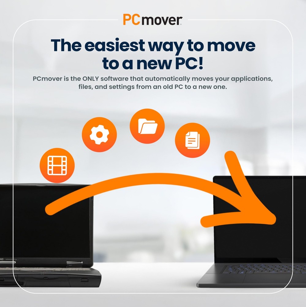 PC Migration Software for Seamless File, App, and Settings Transfer - 1